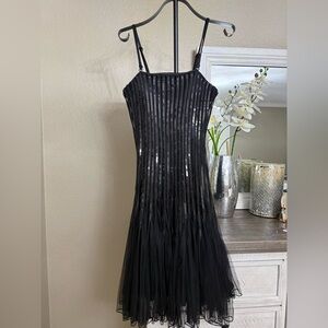 Elegant Vintage Black Dress
